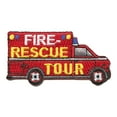thumbnail image 1 of 12 pieces 2" Custom Activity Scouts Applique Fun Patches - Fire Rescue Tour Patch, 1 of 1