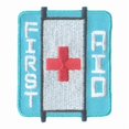 thumbnail image 1 of 12 pieces 2" Custom Activity Scouts Applique Fun Patches - First Aid (Stretcher) Patch, 1 of 1