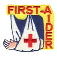 thumbnail image 1 of 12 pieces 2" Custom Activity Scouts Applique Fun Patches - First Aider (Sling) Patch, 1 of 1
