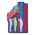 thumbnail image 1 of 12 pieces 2" Custom Activity Scouts Applique Fun Patches - Flag Ceremony Patch, 1 of 1