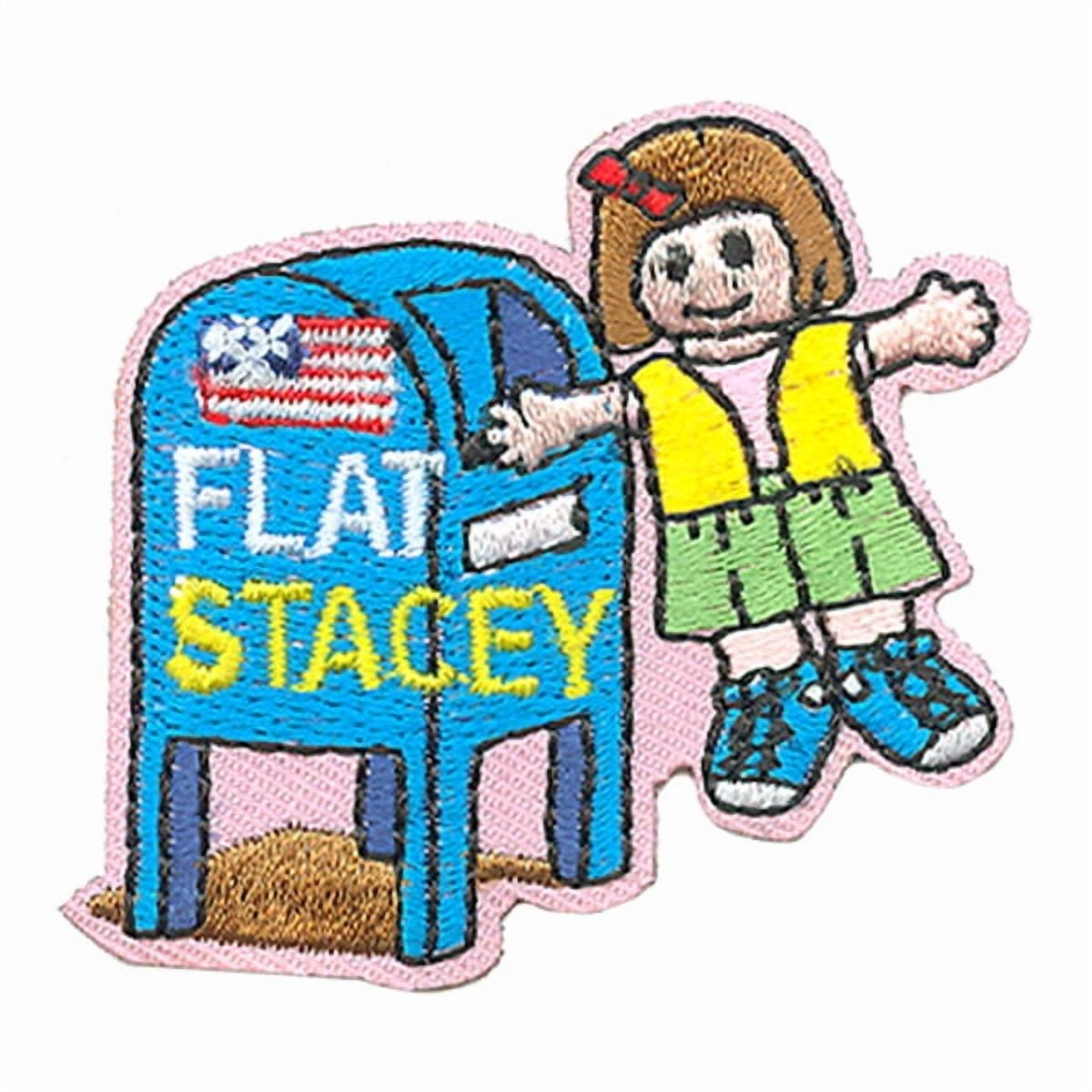 12 pieces 2" Custom Activity Scouts Applique Fun Patches - Flat Stacey Patch