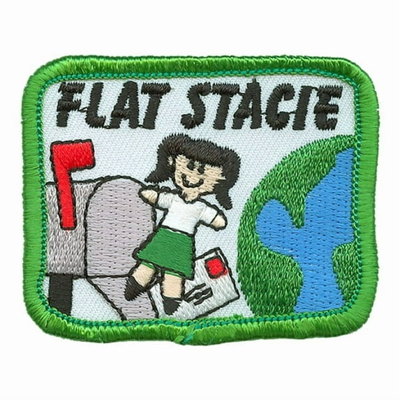 12 pieces 2" Custom Activity Scouts Applique Fun Patches - Flat Stacie Patch