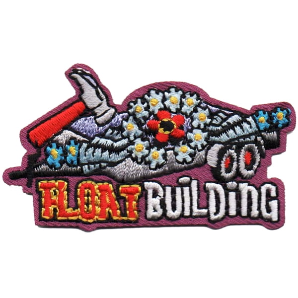 12 pieces 2" Custom Activity Scouts Applique Fun Patches - Float Building Patch