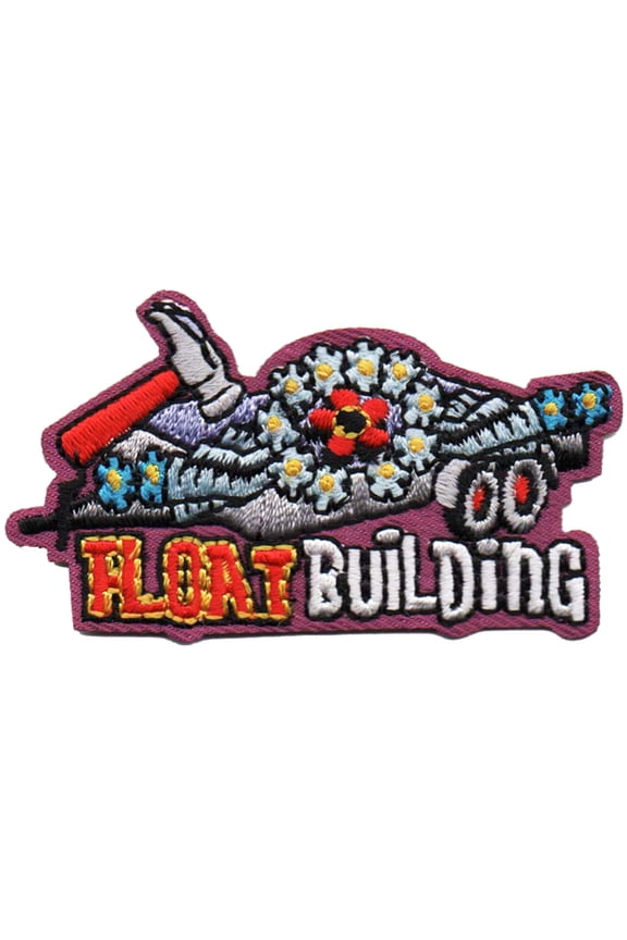 12 pieces 2" Custom Activity Scouts Applique Fun Patches - Float Building Patch