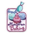 thumbnail image 1 of 12 pieces 2" Custom Activity Scouts Applique Fun Patches - French Macaron Baking Patch, 1 of 1