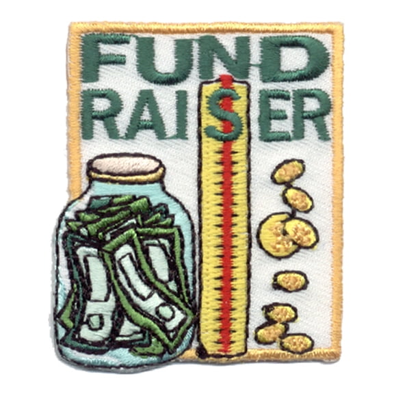 12 pieces 2" Custom Activity Scouts Applique Fun Patches - Fund Raiser Patch