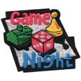 thumbnail image 1 of 12 pieces 2" Custom Activity Scouts Applique Fun Patches - Game Night Patch, 1 of 1