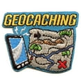 thumbnail image 1 of 12 pieces 2" Custom Activity Scouts Applique Fun Patches - Geocaching Patch 1, 1 of 1
