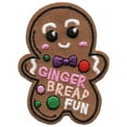 thumbnail image 1 of 12 pieces 2" Custom Activity Scouts Applique Fun Patches - Gingerbread Fun Patch, 1 of 1