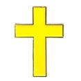 thumbnail image 1 of 12 pieces 2" Custom Activity Scouts Applique Fun Patches - Gold Cross Pin, 1 of 1