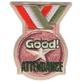 thumbnail image 1 of 12 pieces 2" Custom Activity Scouts Applique Fun Patches - Good Attendance Patch 3, 1 of 1