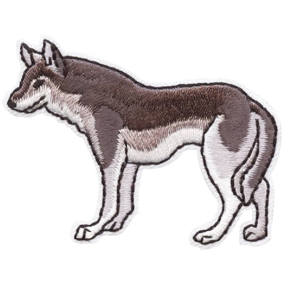 12 pieces 2" Custom Activity Scouts Applique Fun Patches - Grey Wolf Patch