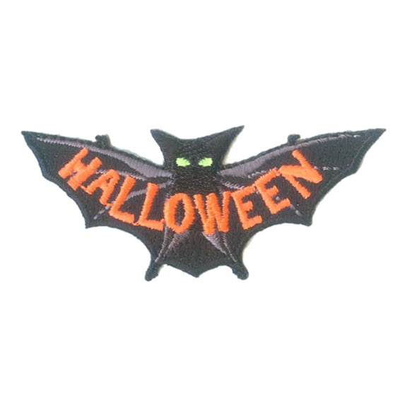 12 pieces 2" Custom Activity Scouts Applique Fun Patches - Halloween (Bat) Patch