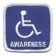 thumbnail image 1 of 12 pieces 2" Custom Activity Scouts Applique Fun Patches - Handicap Awareness Patch, 1 of 1