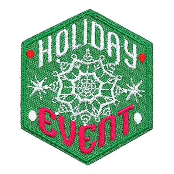 12 pieces 2" Custom Activity Scouts Applique Fun Patches - Holiday Event Patch