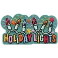 thumbnail image 1 of 12 pieces 2" Custom Activity Scouts Applique Fun Patches - Holiday Lights Patch, 1 of 1