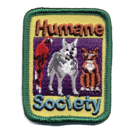 12 pieces 2" Custom Activity Scouts Applique Fun Patches - Humane Society Patch