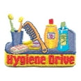 thumbnail image 1 of 12 pieces 2" Custom Activity Scouts Applique Fun Patches - Hygiene Drive Patch, 1 of 1
