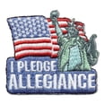 thumbnail image 1 of 12 pieces 2" Custom Activity Scouts Applique Fun Patches - I Pledge Allegiance Patch, 1 of 1