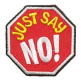 thumbnail image 1 of 12 pieces 2" Custom Activity Scouts Applique Fun Patches - Just Say No, 1 of 1