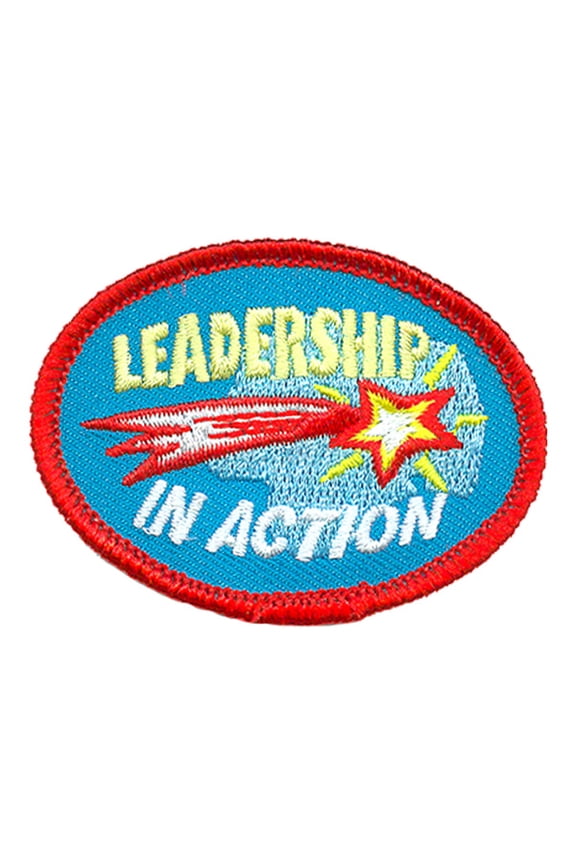 12 pieces 2" Custom Activity Scouts Applique Fun Patches - Leadership In Action Patch