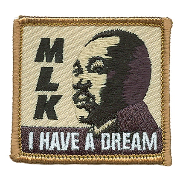 12 pieces 2" Custom Activity Scouts Applique Fun Patches - MLK I Have A Dream Patch