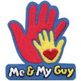 thumbnail image 1 of 12 pieces 2" Custom Activity Scouts Applique Fun Patches - Me & My Guy Patch 1, 1 of 1