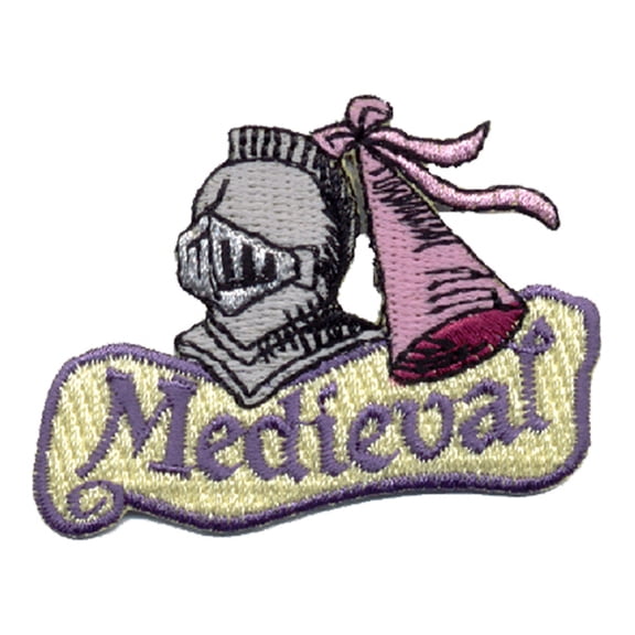 12 pieces 2" Custom Activity Scouts Applique Fun Patches - Medieval Patch