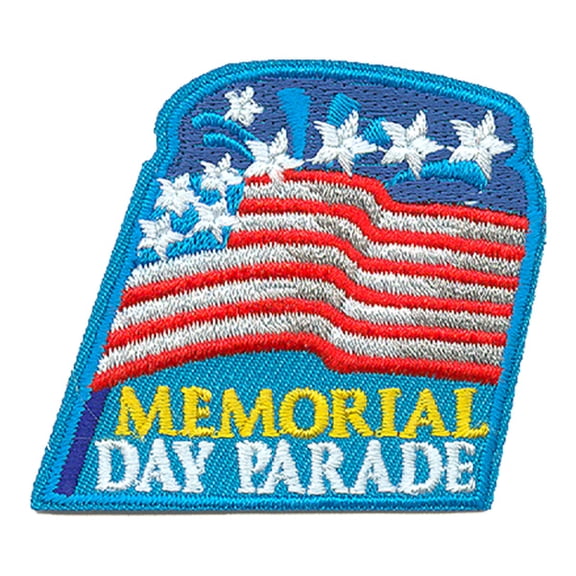 12 pieces 2" Custom Activity Scouts Applique Fun Patches - Memorial Day Parade Patch 6