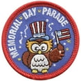 thumbnail image 1 of 12 pieces 2" Custom Activity Scouts Applique Fun Patches - Memorial Day Parade Patch, 1 of 1