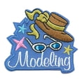 thumbnail image 1 of 12 pieces 2" Custom Activity Scouts Applique Fun Patches - Modeling Patch, 1 of 1