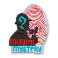 thumbnail image 1 of 12 pieces 2" Custom Activity Scouts Applique Fun Patches - Murder Mystery Patch, 1 of 1