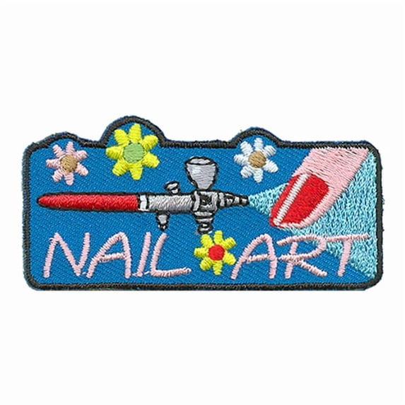 12 pieces 2" Custom Activity Scouts Applique Fun Patches - Nail Art Patch
