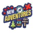 thumbnail image 1 of 12 pieces 2" Custom Activity Scouts Applique Fun Patches - New Adventures Patch, 1 of 1