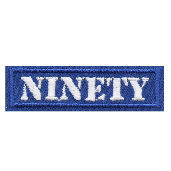12 pieces 2" Custom Activity Scouts Applique Fun Patches - Ninety Miles Bar Patch