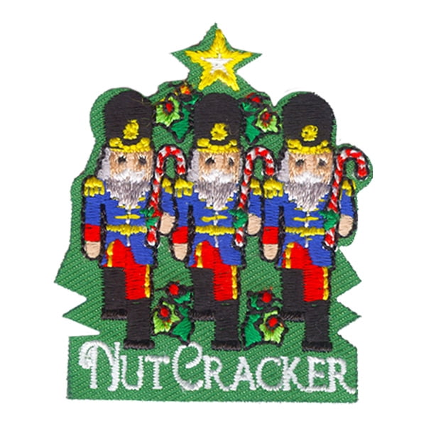 12 pieces 2" Custom Activity Scouts Applique Fun Patches - Nut Cracker Patch 2