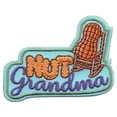 thumbnail image 1 of 12 pieces 2" Custom Activity Scouts Applique Fun Patches - Nut Grandma Patch, 1 of 1
