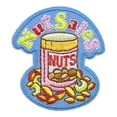 thumbnail image 1 of 12 pieces 2" Custom Activity Scouts Applique Fun Patches - Nut Sales Patch, 1 of 1
