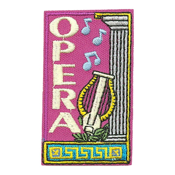 12 pieces 2" Custom Activity Scouts Applique Fun Patches - Opera Patch