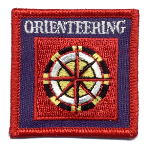 12 pieces 2" Custom Activity Scouts Applique Fun Patches - Orienteering Patch 4