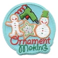 thumbnail image 1 of 12 pieces 2" Custom Activity Scouts Applique Fun Patches - Ornament Making Patch, 1 of 1