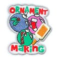 thumbnail image 1 of 12 pieces 2" Custom Activity Scouts Applique Fun Patches - Ornament Making Patch, 1 of 1