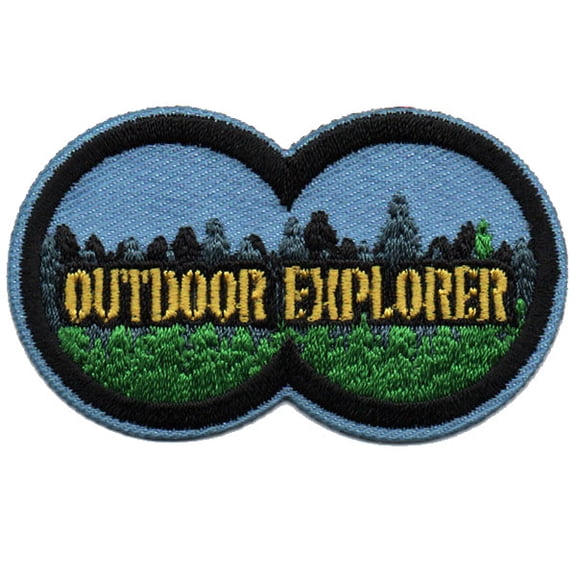12 pieces 2" Custom Activity Scouts Applique Fun Patches - Outdoor Explorer Patch