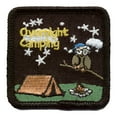 thumbnail image 1 of 12 pieces 2" Custom Activity Scouts Applique Fun Patches - Overnight Camping Patch, 1 of 1