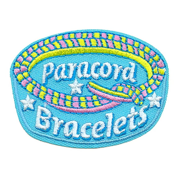 12 pieces 2" Custom Activity Scouts Applique Fun Patches - Paracord Bracelets Patch