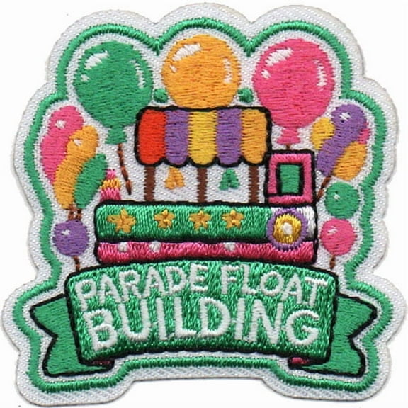 12 pieces 2" Custom Activity Scouts Applique Fun Patches - Parade Float Building Patch