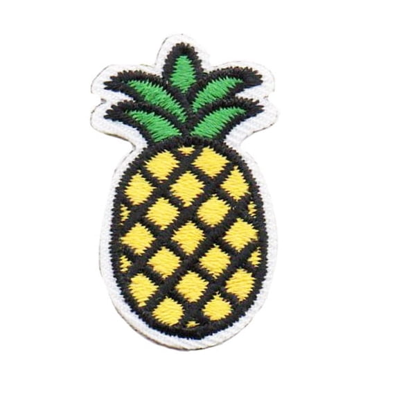12 pieces 2" Custom Activity Scouts Applique Fun Patches - Pineapple Segment Patch