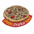 thumbnail image 1 of 12 pieces 2" Custom Activity Scouts Applique Fun Patches - Pizza Parlor Tour Patch, 1 of 1