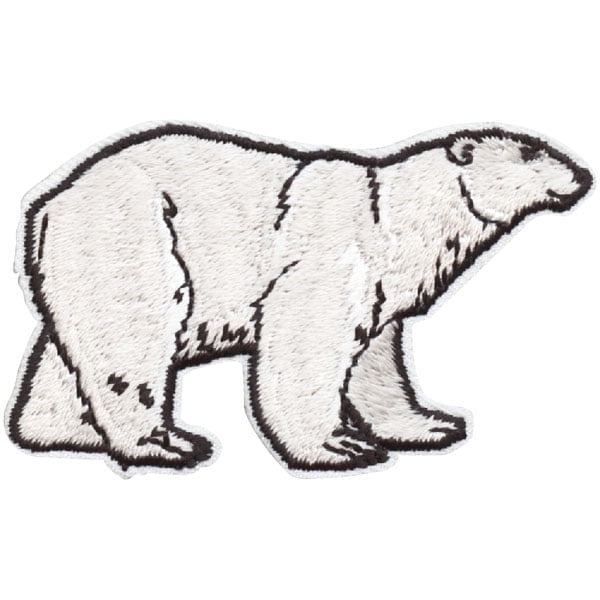 12 pieces 2" Custom Activity Scouts Applique Fun Patches - Polar Bear Patch