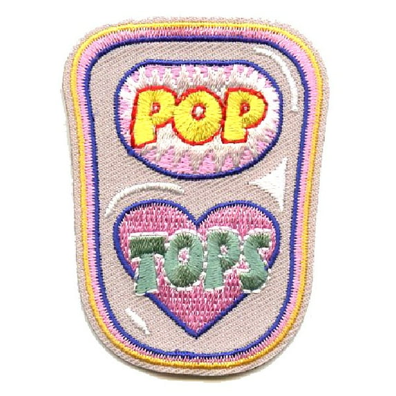12 pieces 2" Custom Activity Scouts Applique Fun Patches - Pop Tops Patch